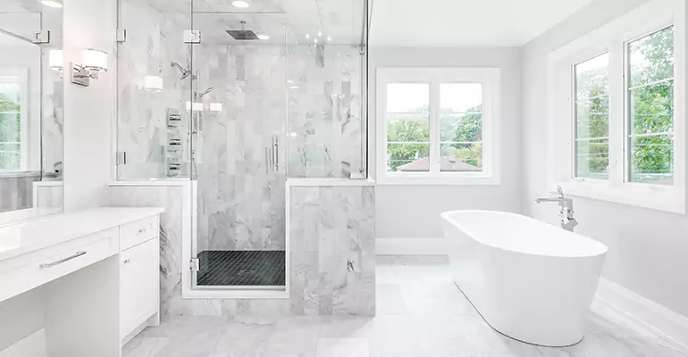 Full Shower Remodel in Ardmore