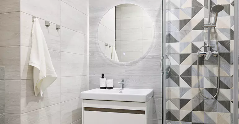 Small Master Bathroom Remodel in Ardmore