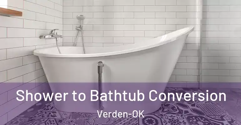 inner Bathroom imggen Shower to Bathtub Conversion Verden-OK