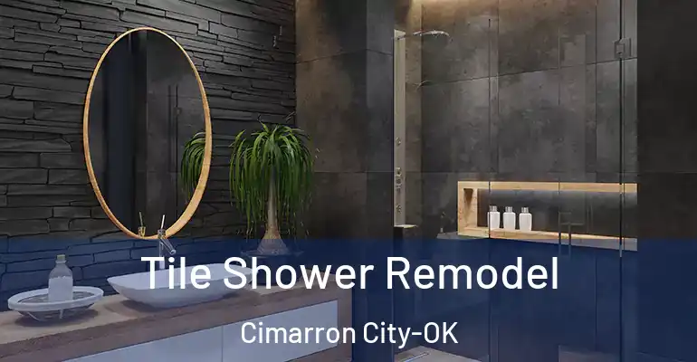 inner Bathroom imggen Tile Shower Remodel Cimarron City-OK