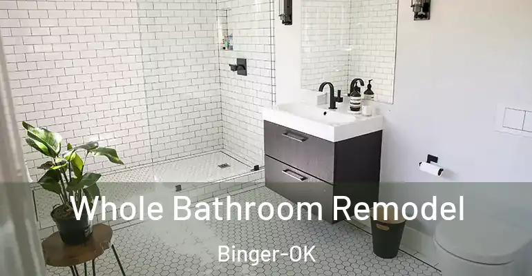 inner Bathroom imggen Whole Bathroom Remodel Binger-OK